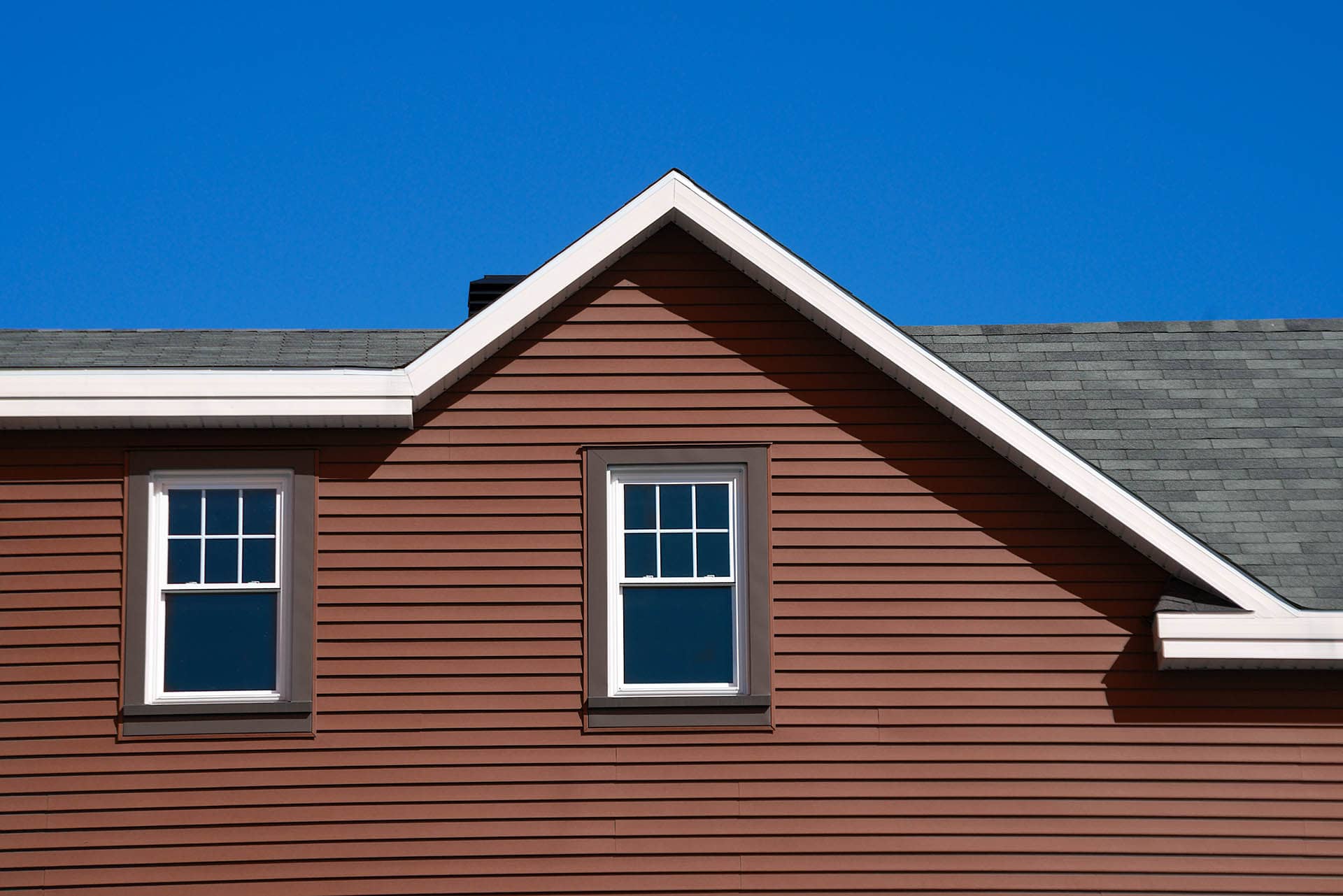 Composite Cladding on house with facade - composites alternatives